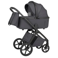 Универсальная коляска 2 в 1 Carrello Vector CRL-6700 Ample Grey темно-серая с сумочкой